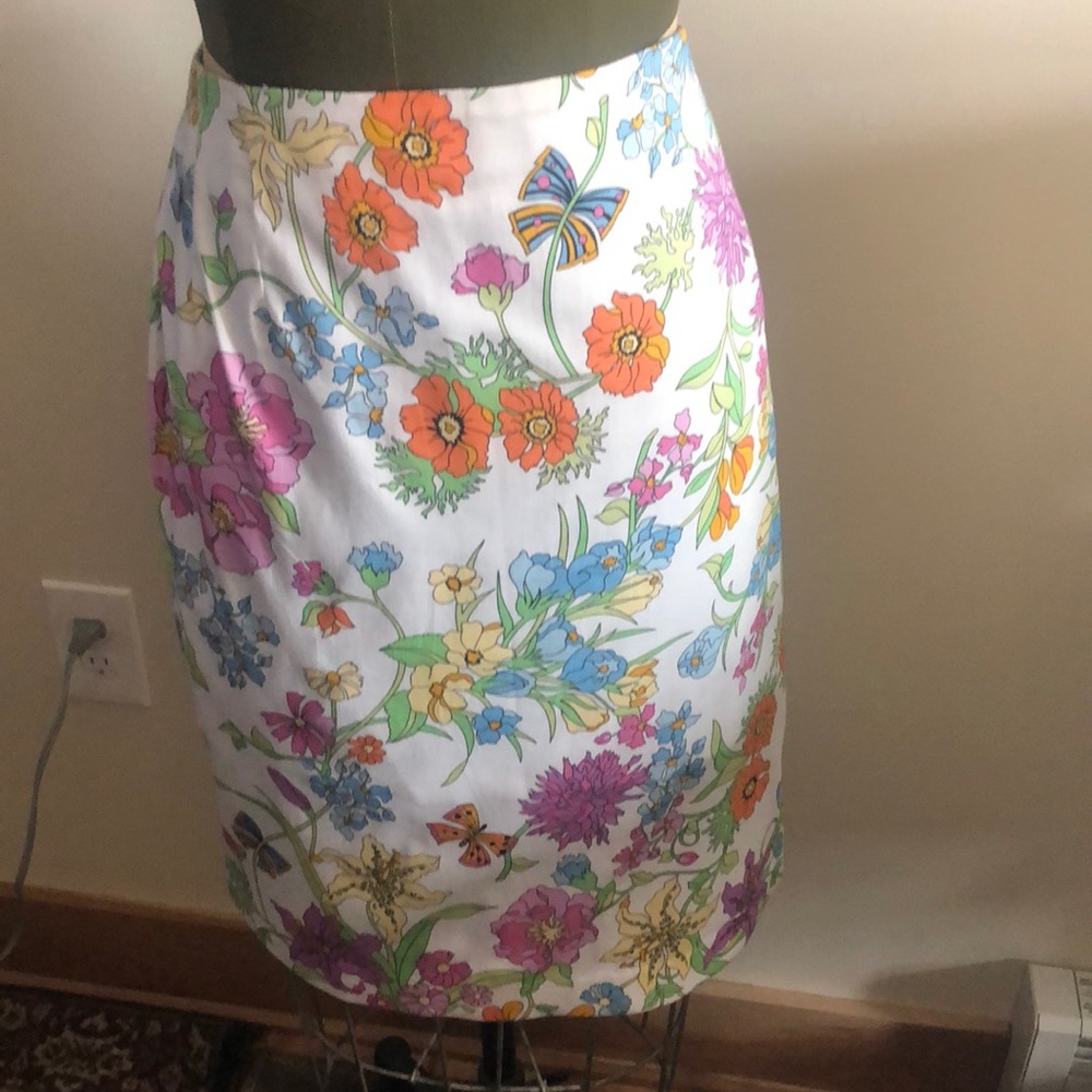 Averardo Bessi Floral Skirt